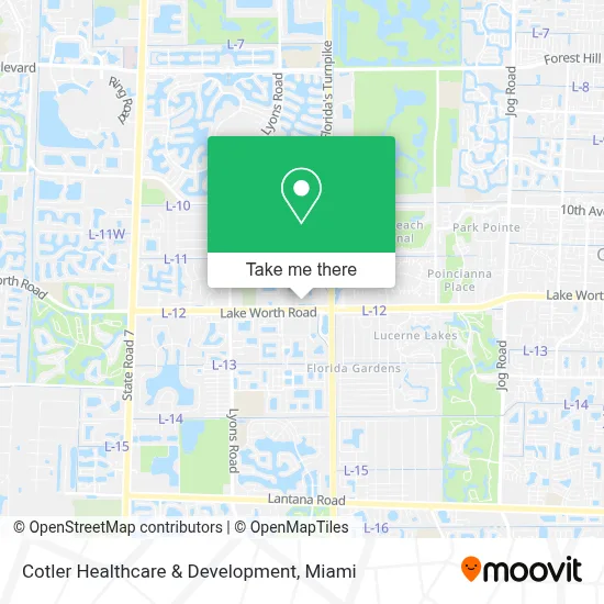Cotler Healthcare & Development map