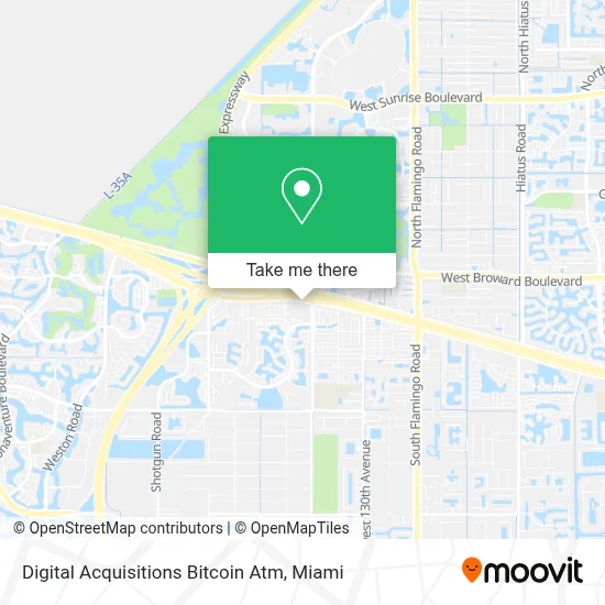 Digital Acquisitions Bitcoin Atm map