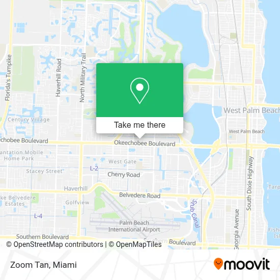 Zoom Tan map