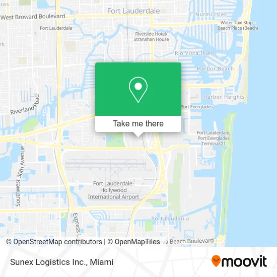 Sunex Logistics Inc. map