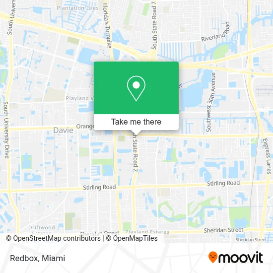 Redbox map