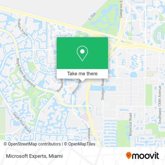 Microsoft Experts map