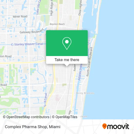 Complex Pharma Shop map