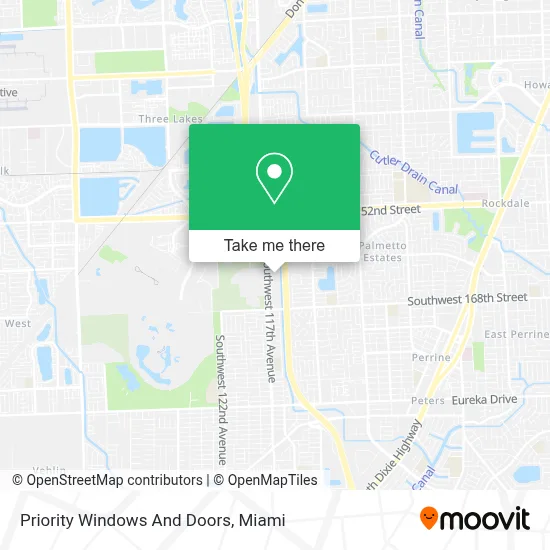 Priority Windows And Doors map
