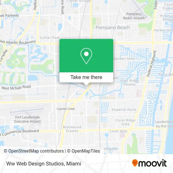 Ww Web Design Studios map