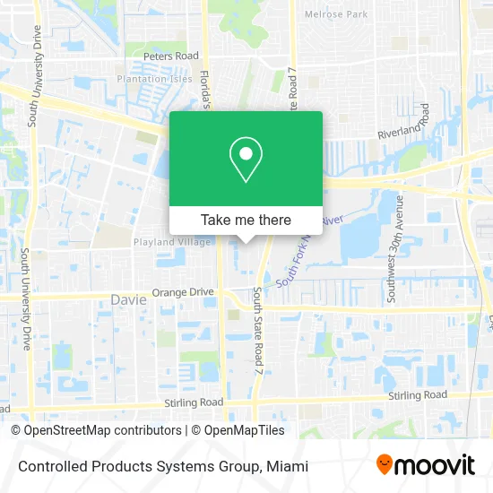 Controlled Products Systems Group map