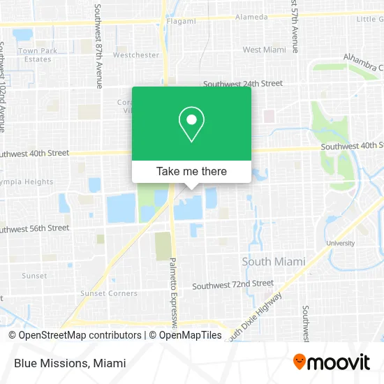 Blue Missions map