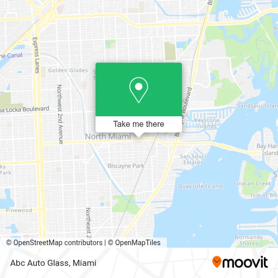Abc Auto Glass map