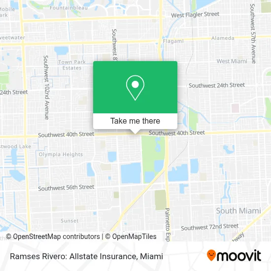 Ramses Rivero: Allstate Insurance map