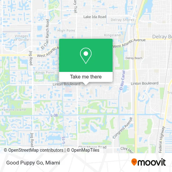 Good Puppy Go map