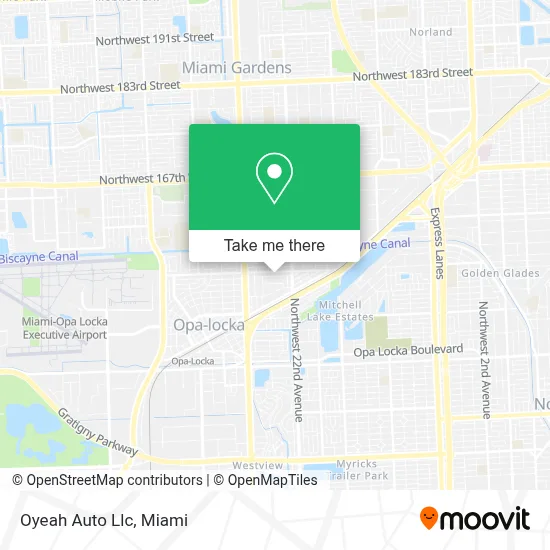 Oyeah Auto Llc map