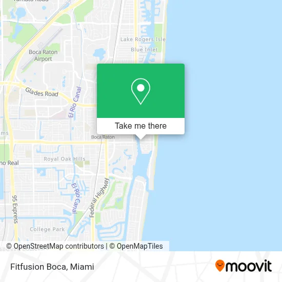 Fitfusion Boca map