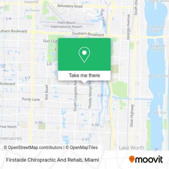 Firstaide Chiropractic And Rehab map
