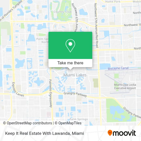 Keep It Real Estate With Lawanda map