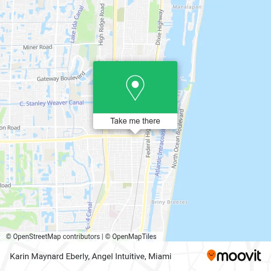 Karin Maynard Eberly, Angel Intuitive map