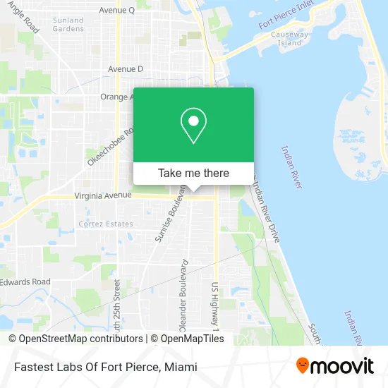 Fastest Labs Of Fort Pierce map
