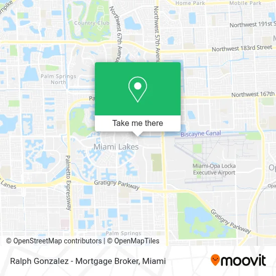 Ralph Gonzalez - Mortgage Broker map