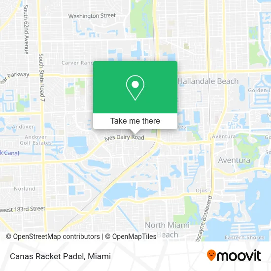 Canas Racket Padel map