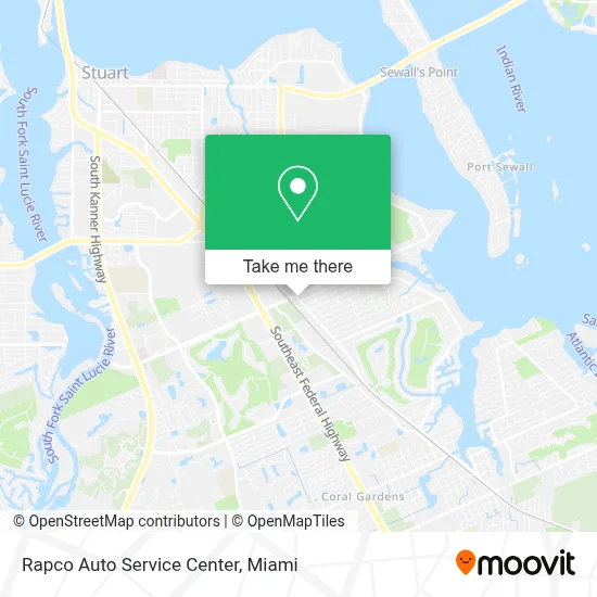 Rapco Auto Service Center map