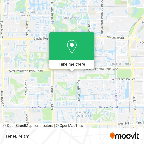 Tenet map