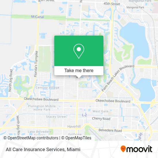 All Care Insurance Services map