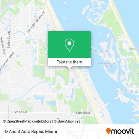 D And S Auto Repair map