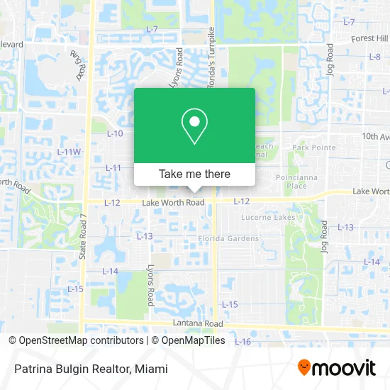Patrina Bulgin Realtor map