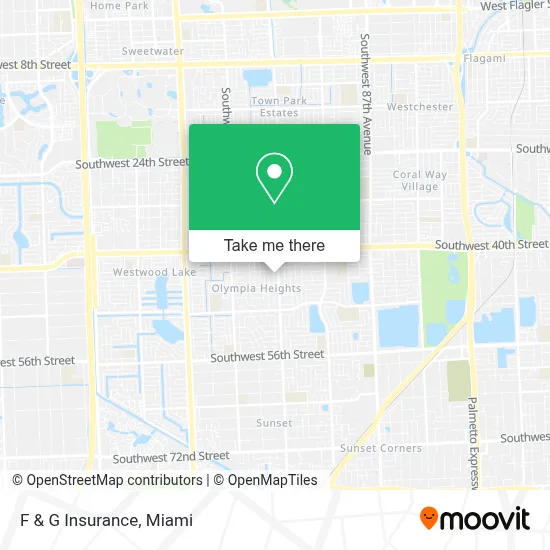 F & G Insurance map