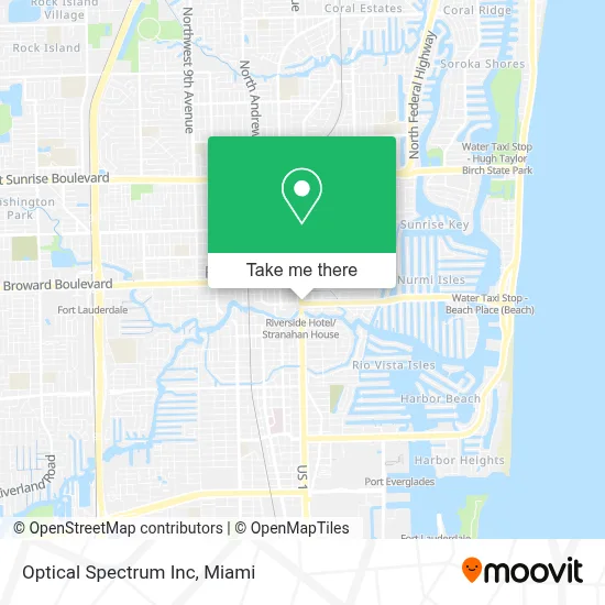 Optical Spectrum Inc map