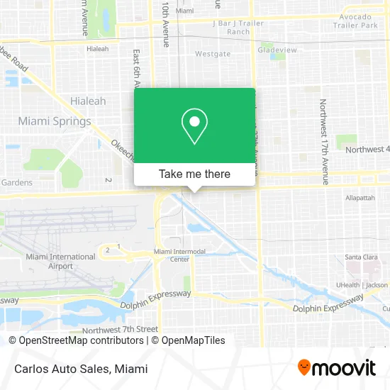 Carlos Auto Sales map