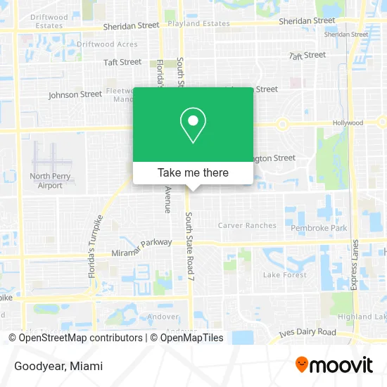 Goodyear map