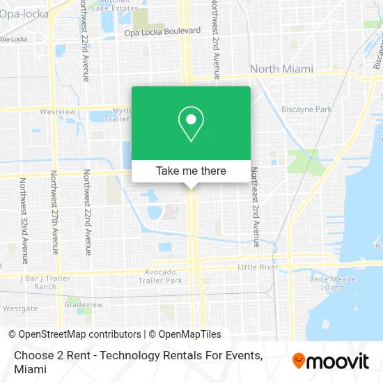 Choose 2 Rent - Technology Rentals For Events map