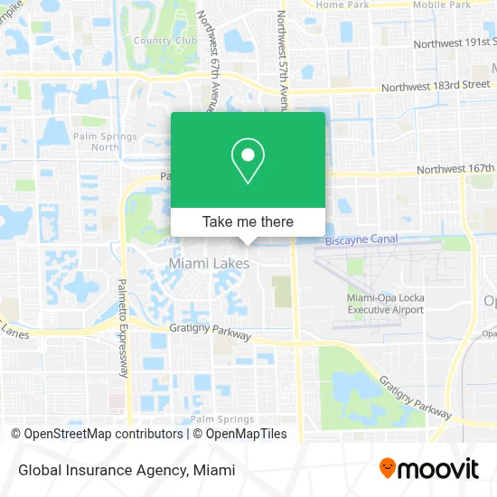 Global Insurance Agency map