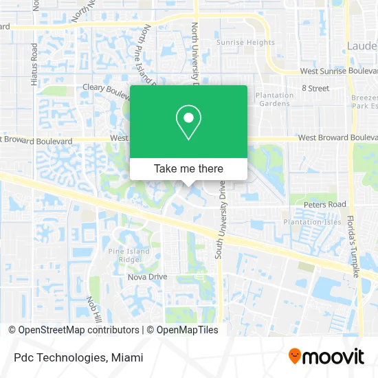 Pdc Technologies map