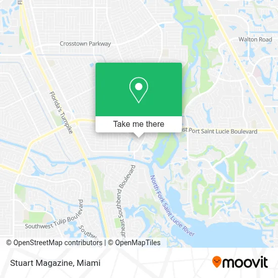 Stuart Magazine map