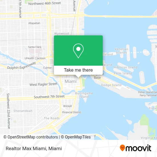 Realtor Max Miami map