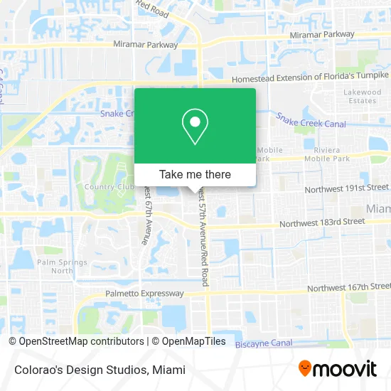 Colorao's Design Studios map