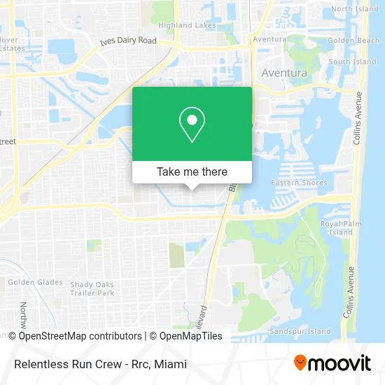 Relentless Run Crew - Rrc map