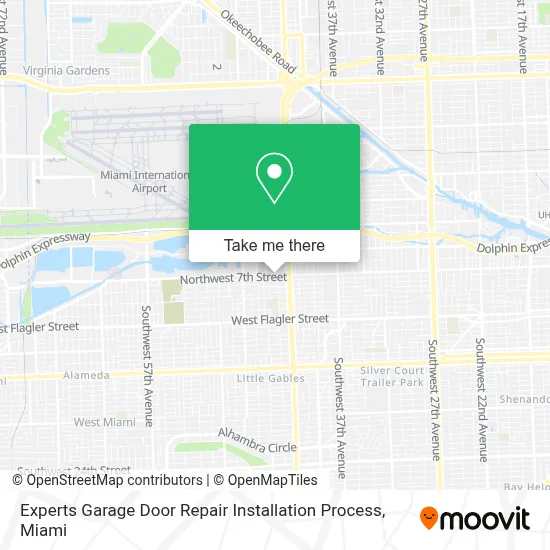 Experts Garage Door Repair Installation Process map