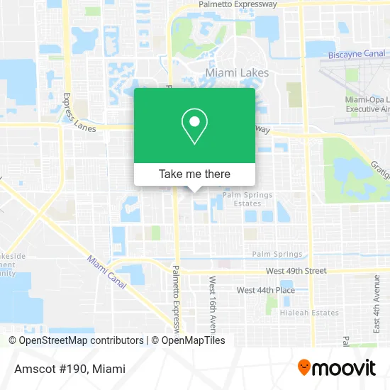 Amscot #190 map