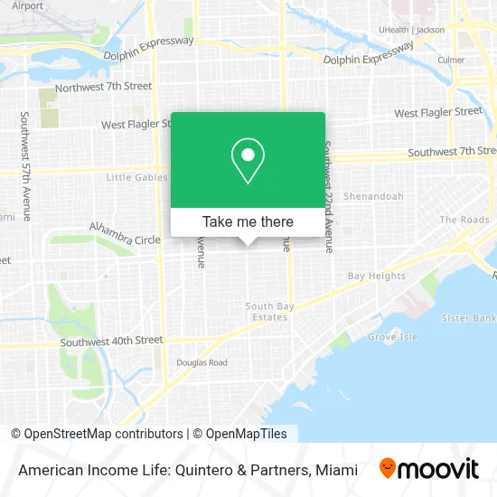 American Income Life: Quintero & Partners map