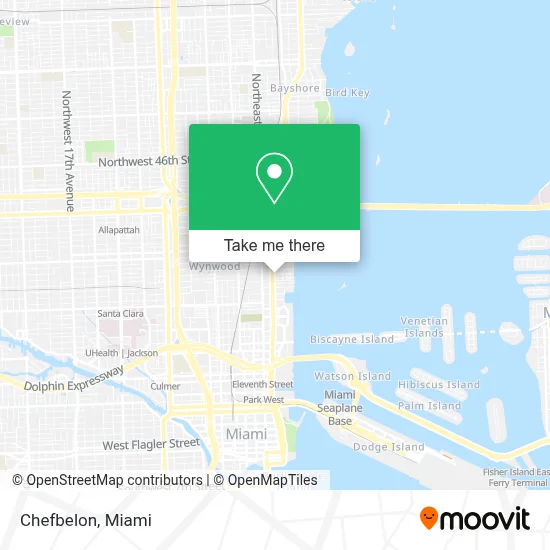 Chefbelon map