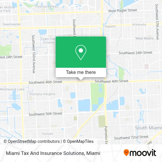 Miami Tax And Insurance Solutions map