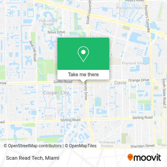 Scan Read Tech map