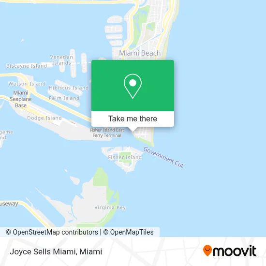 Joyce Sells Miami map