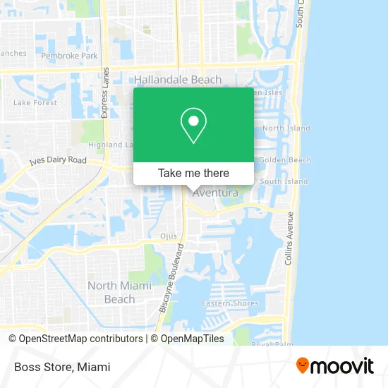 Boss Store map
