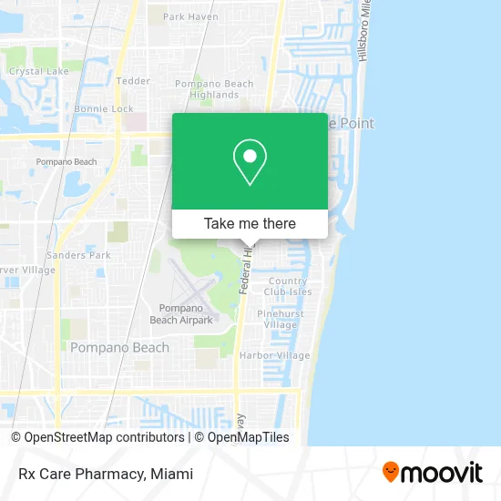 Rx Care Pharmacy map