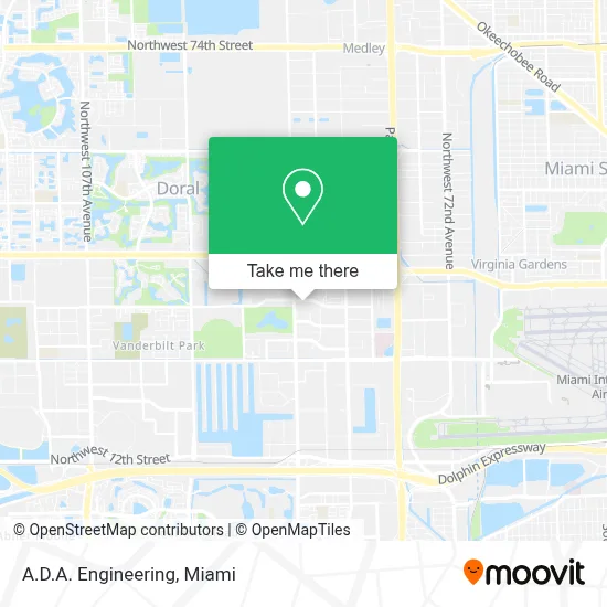 A.D.A. Engineering map