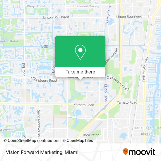 Vision Forward Marketing map
