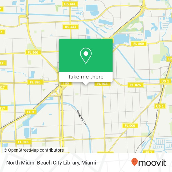 Mapa de North Miami Beach City Library